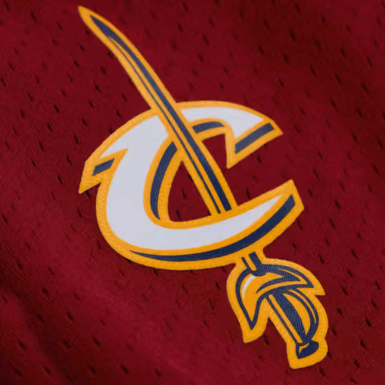 Cleveland Cavaliers 2015-16 Swingman NBA Shorts Red view 3