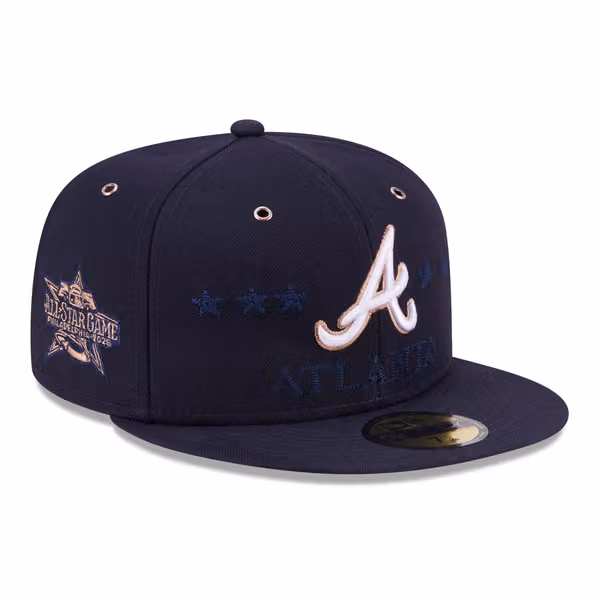 Atlanta Braves 2026 MLB All-Star Game 59FIFTY Fitted Cap Navy product photo