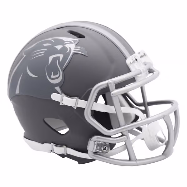 Carolina Panthers Slate Alternate NFL Speed Mini Helmet view 1