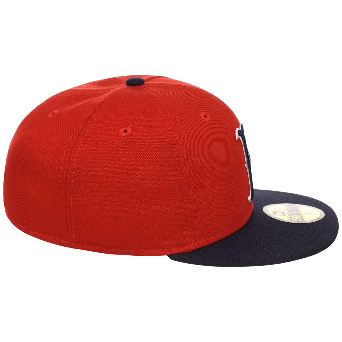 Boston Red Sox MLB Cooperstown Authentic Collection New Era 59FIFTY (Red/Navy) detail view