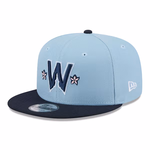 Washington Nationals MLB City Connect 9FIFTY Snapback Cap Blue product photo