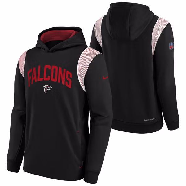 Atlanta Falcons 2022 NFL On-Field Sideline Therma Hoodie (YOUTH) view 1