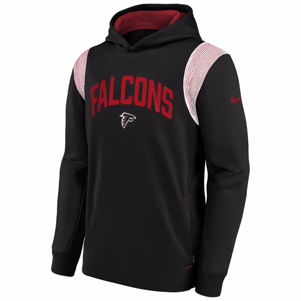 Atlanta Falcons 2022 NFL On-Field Sideline Therma Hoodie (YOUTH) view 2