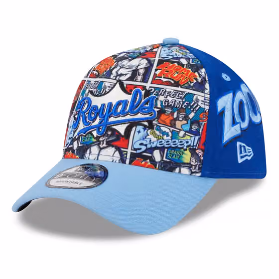 Kansas City Royals 2025 MLB Players' Weekend 9FORTY A-Frame Snapback Cap product photo