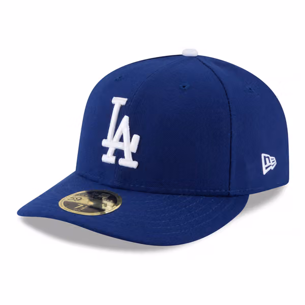Los Angeles Dodgers Authentic Low Profile 59FIFTY Fitted MLB Cap Game product photo