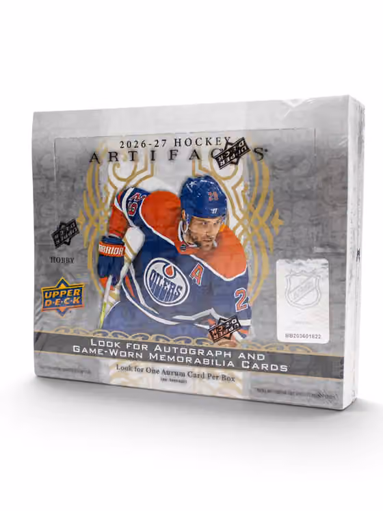 2026/27 Upper Deck Artifacts Hockey NHL Hobby Box view 1