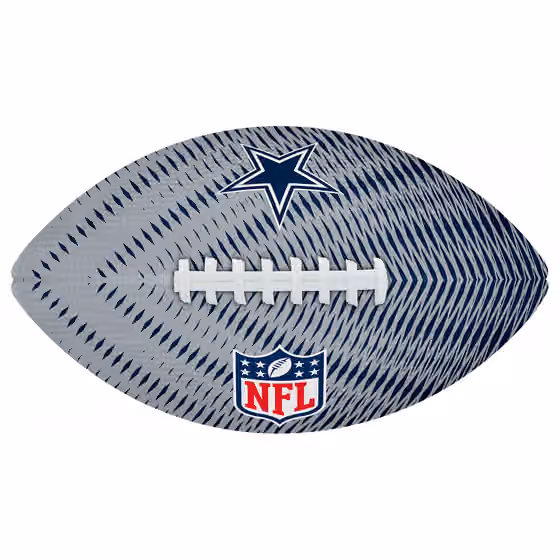 Dallas Cowboys Tailgate Wilson NFL Junior Football view 3