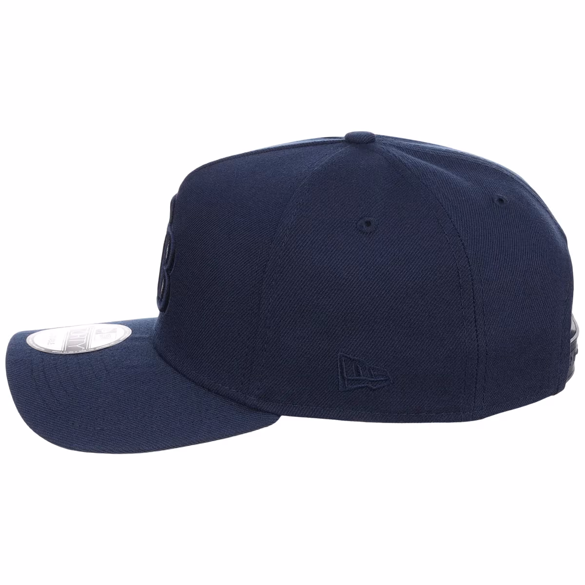 Tampa Bay Rays MLB Navy FASHION CORE New Era 9FORTY A-Frame detail view