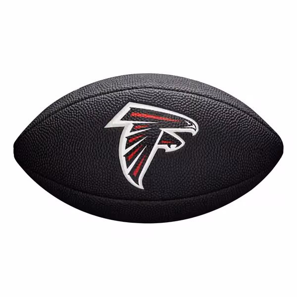 Atlanta Falcons NFL Wilson Mini Football Black view 3