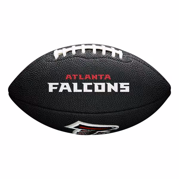 Atlanta Falcons NFL Wilson Mini Football Black view 1