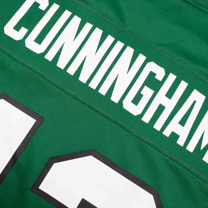 Randall Cunnigham #12 Philadelphia Eagles Classic Nike Game NFL Jersey Green view 4