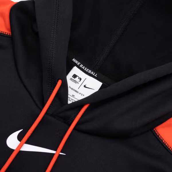 Cincinnati Reds 2025 City Connect MLB Authentic Therma Hoodie Black view 4