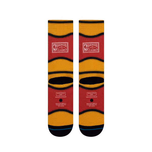 Miami Heat Classic Mini Ball Stance Crew Socks view 3