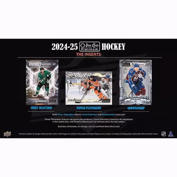 2024/25 Upper Deck O-Pee-Chee Platinum Hockey NHL Blaster Box view 5