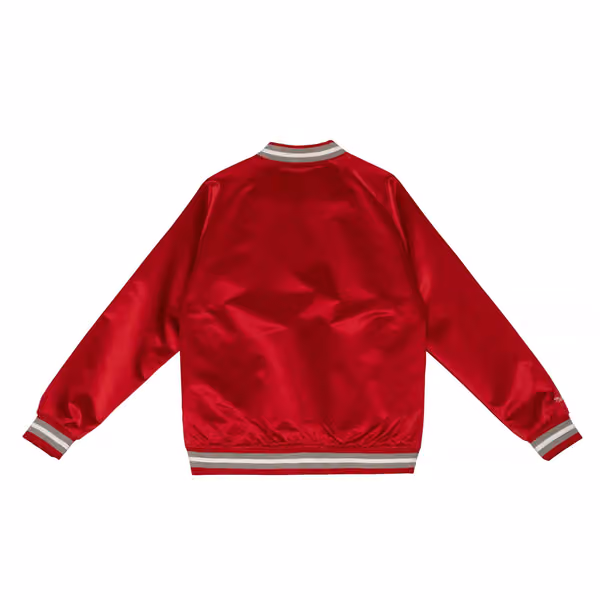 Detroit Red Wings Mitchell & Ness Lightweight Satin NHL Jacket view 2