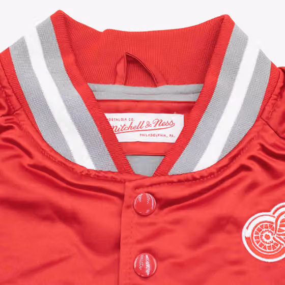 Detroit Red Wings Mitchell & Ness Lightweight Satin NHL Jacket view 4