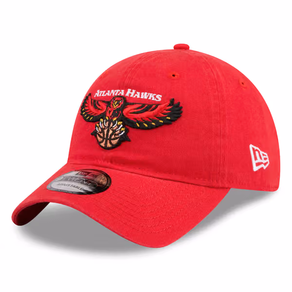Atlanta Hawks Hardwood Classics 9TWENTY Adjustable Cap Red product photo
