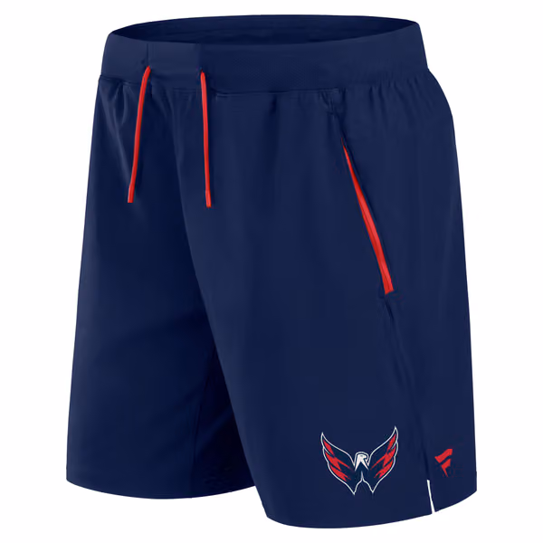 Washington Capitals 2024/25 Authentic Pro Locker Room NHL Shorts Navy view 2