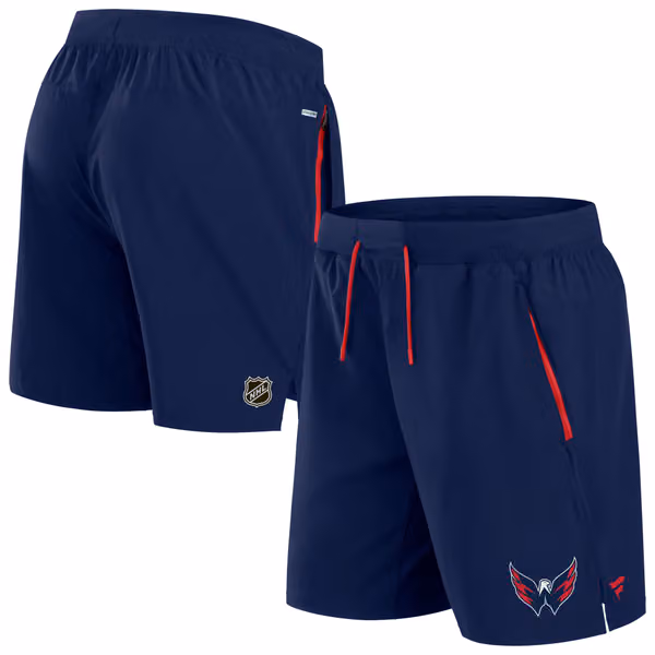 Washington Capitals 2024/25 Authentic Pro Locker Room NHL Shorts Navy view 1