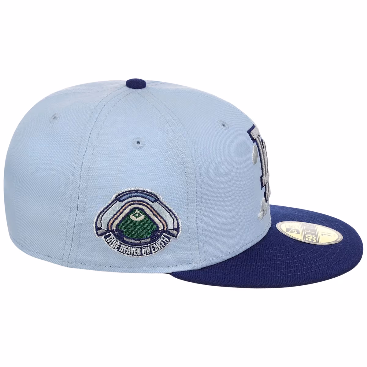 Los Angeles Dodgers Blue Heaven New Era 59FIFTY (Sky/Royal) detail view