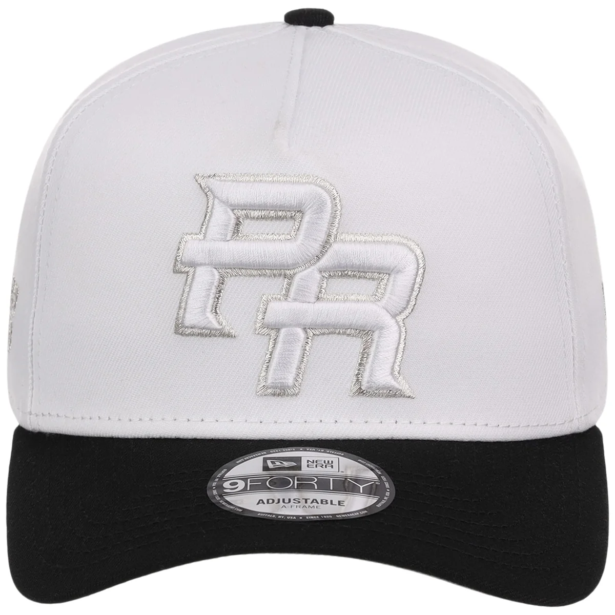 Puerto Rico Crown the Country New Era 9FORTY (White/Black) detail view