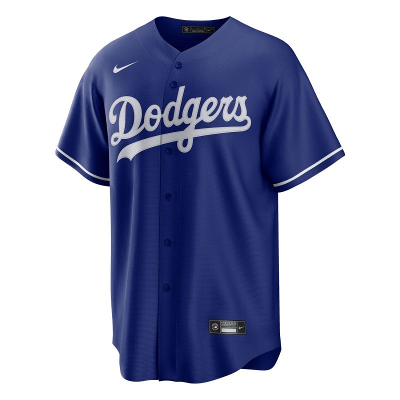 Clayton Kershaw #22 Los Angeles Dodgers Nike MLB Jersey Blue view 2