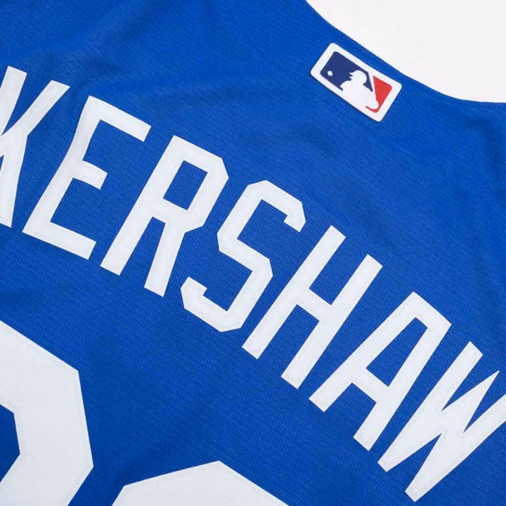 Clayton Kershaw #22 Los Angeles Dodgers Nike MLB Jersey Blue view 4
