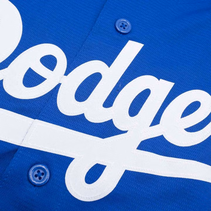 Clayton Kershaw #22 Los Angeles Dodgers Nike MLB Jersey Blue view 6