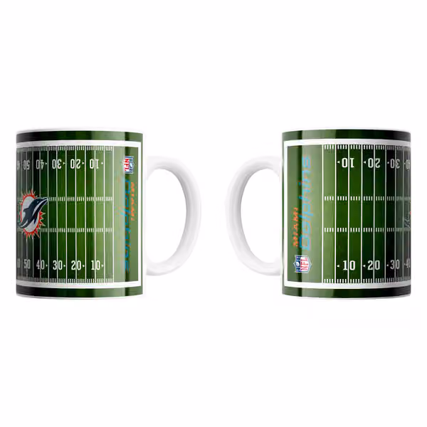 Miami Dolphins Field Jumbo NFL Mug (440 ml) view 1