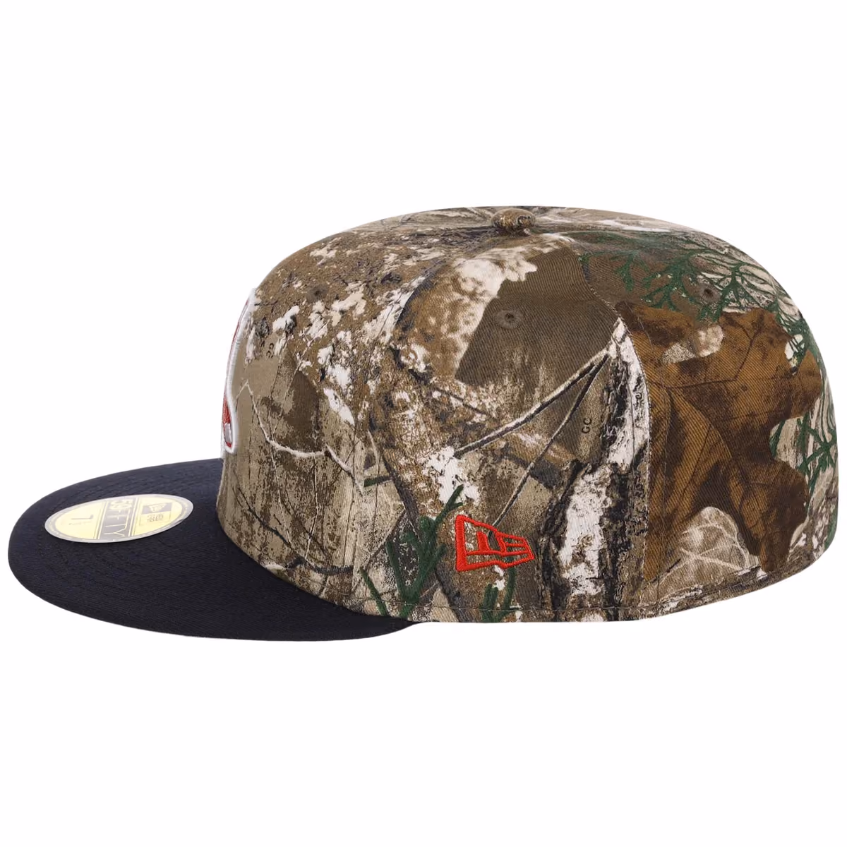 Boston Red Sox MLB Realtree OTC New Era 59FIFTY detail view