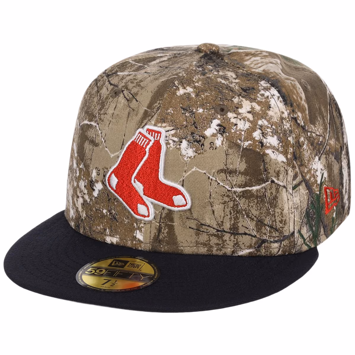 Boston Red Sox MLB Realtree OTC New Era 59FIFTY detail view
