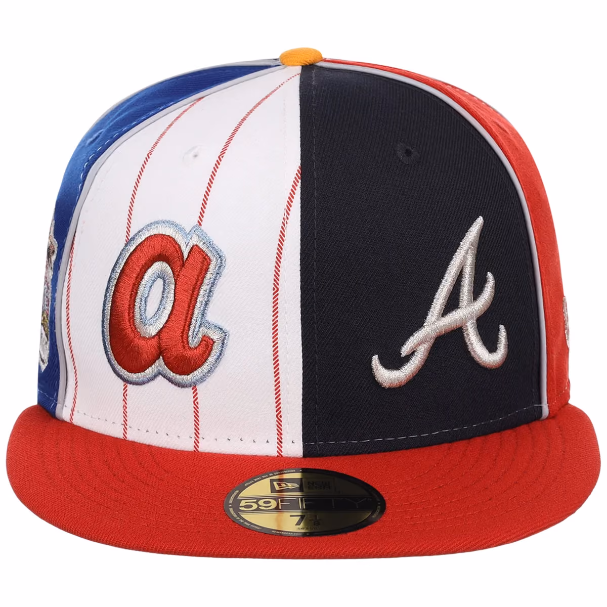 Atlanta Braves Quavo Georgia Pack Collection - New Era 59FIFTY "Pinwheel" (Multi/Red) detail view