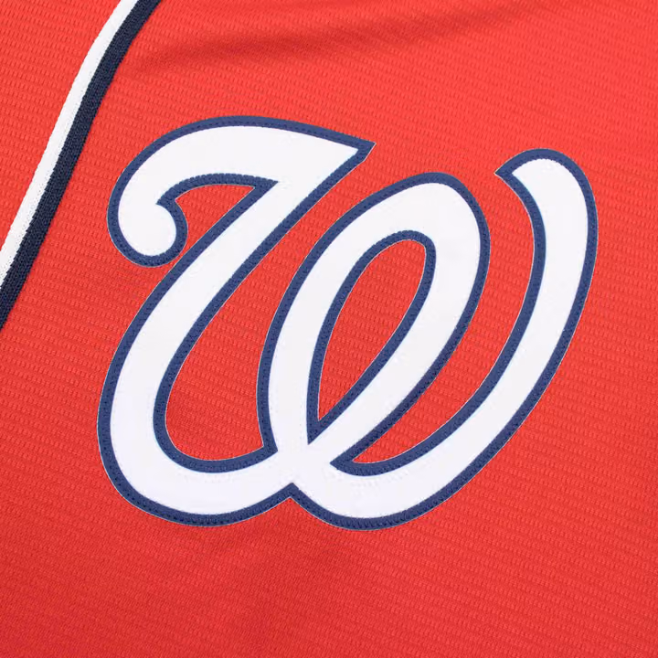 Washington Nationals Nike MLB Alternate Jersey Red view 3