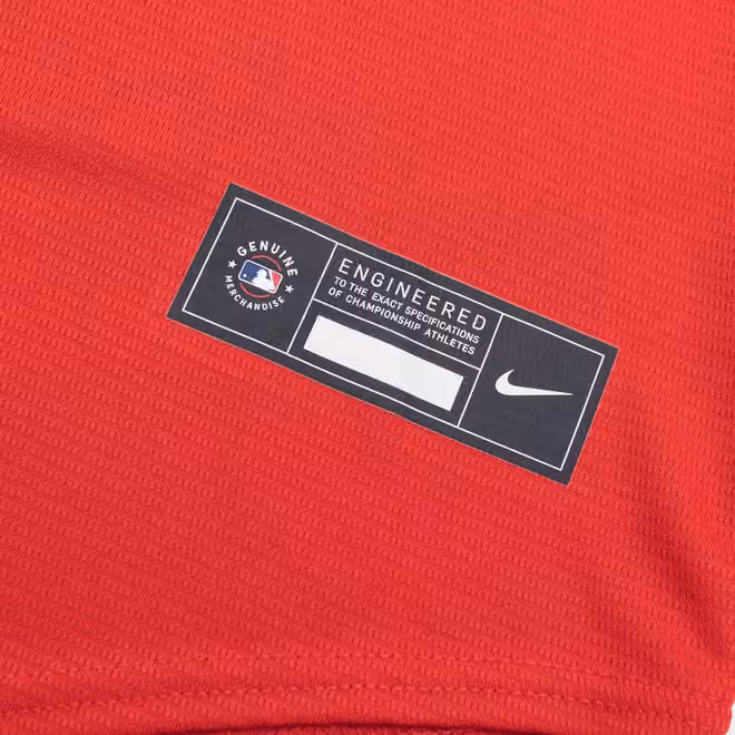 Washington Nationals Nike MLB Alternate Jersey Red view 4