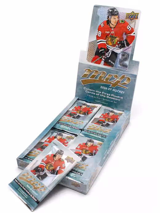 2026/27 Upper Deck MVP Hockey NHL Hobby Pack view 5