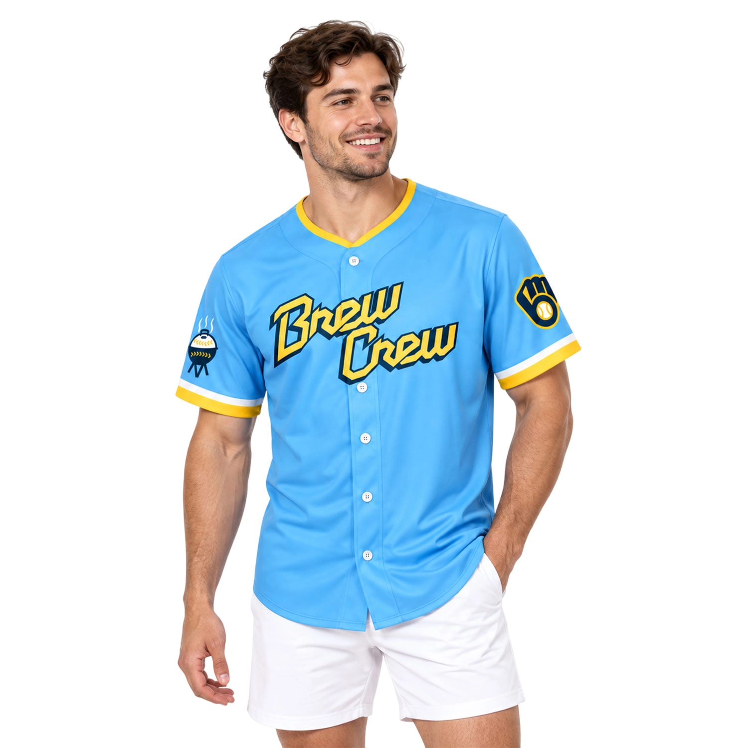 Brewers Brew Crew Custom Jersey Dynamic City Connect