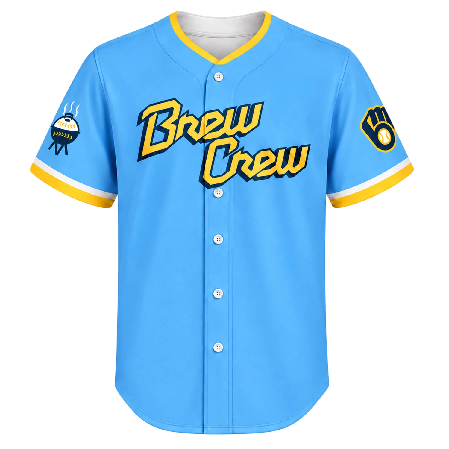 Brewers Brew Crew Custom Jersey Dynamic City Connect