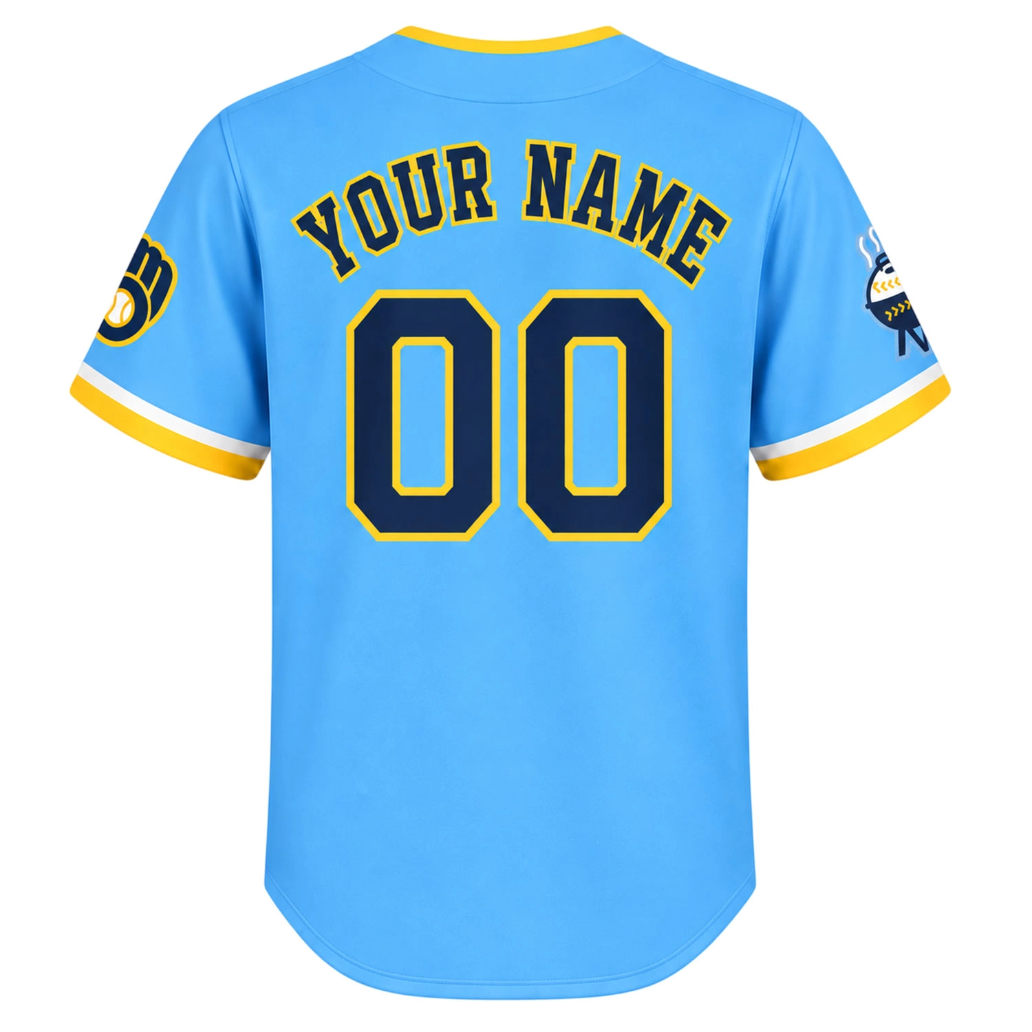 Brewers Brew Crew Custom Jersey Dynamic City Connect