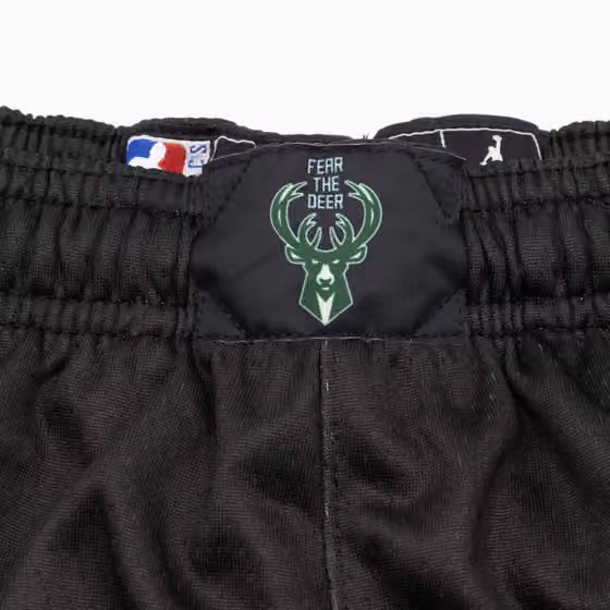 Milwaukee Bucks Jordan Swingman NBA Shorts Schwarz (YOUTH) view 3
