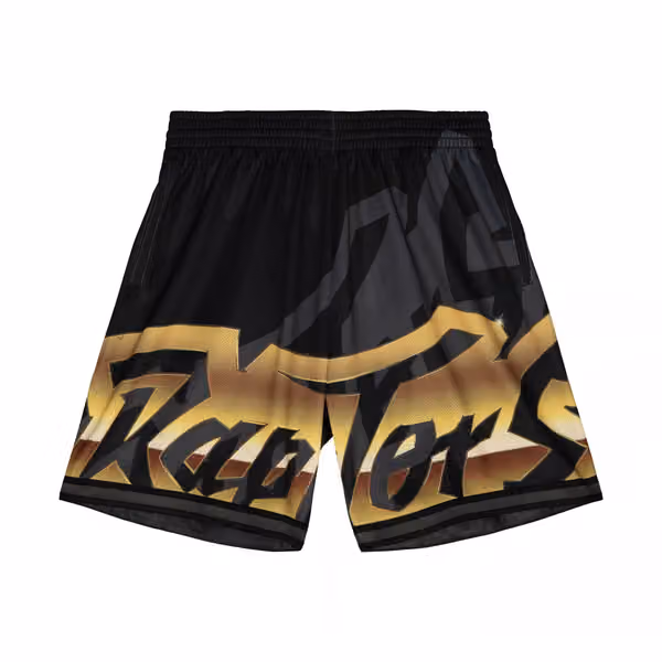 Toronto Raptors Big Face 4.0 Mitchell & Ness NBA Shorts Black view 1
