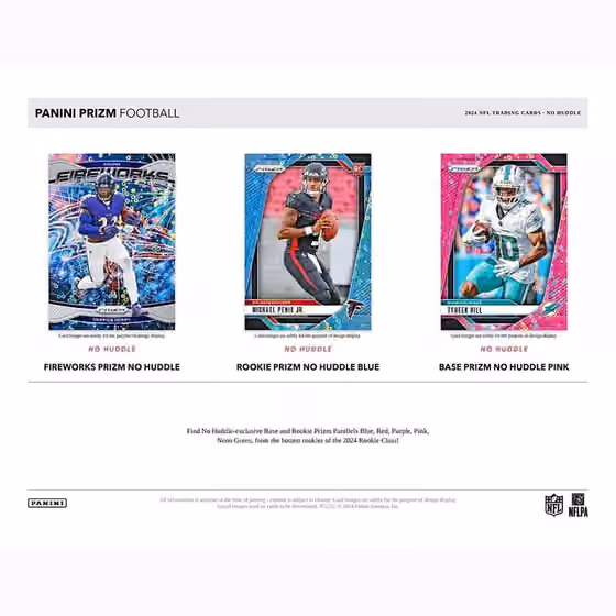 2024 Panini Prizm Football NFL No Huddle Hobby Box view 2