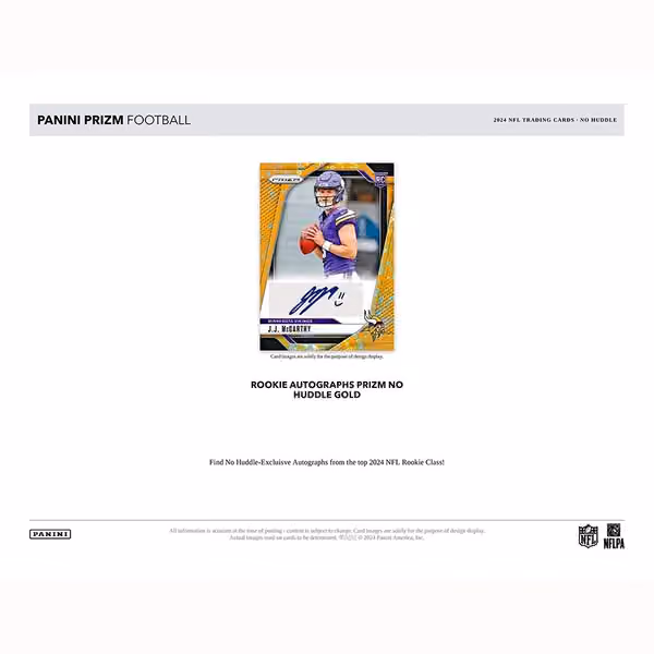 2024 Panini Prizm Football NFL No Huddle Hobby Box view 3