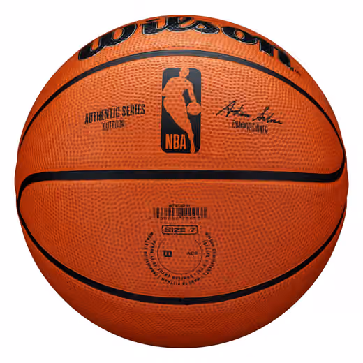Wilson NBA Authentic Series Basketball Outdoor (Size 7) view 2