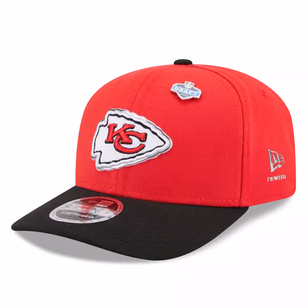 Kansas City Chiefs 2026 NFL Draft 9SEVENTY Stretch-Snap Cap product photo