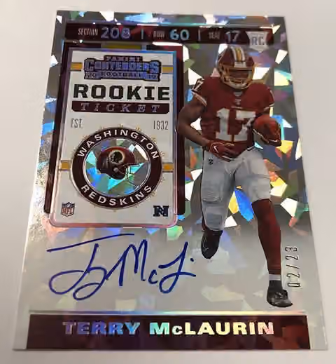 2019 Panini Contenders Football Hobby Box NFL view 2