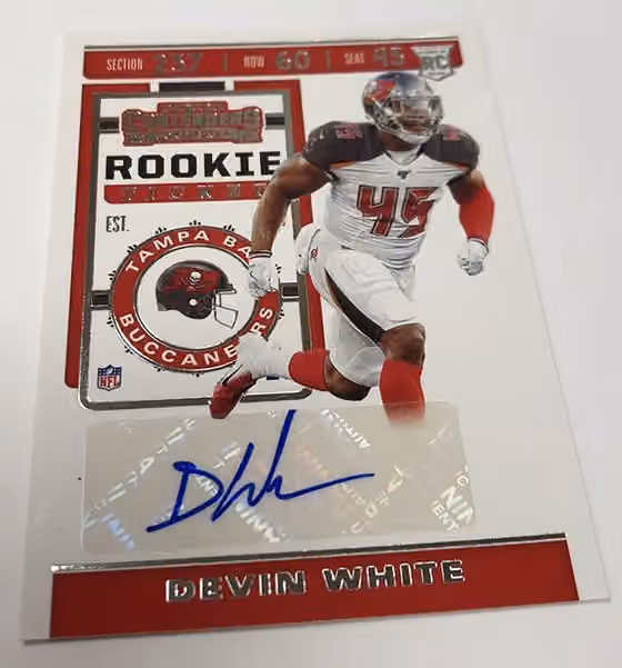 2019 Panini Contenders Football Hobby Box NFL view 3