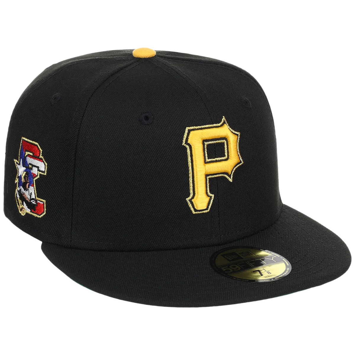 Pittsburgh Pirates San Juan Crown the City Black/Yellow front view