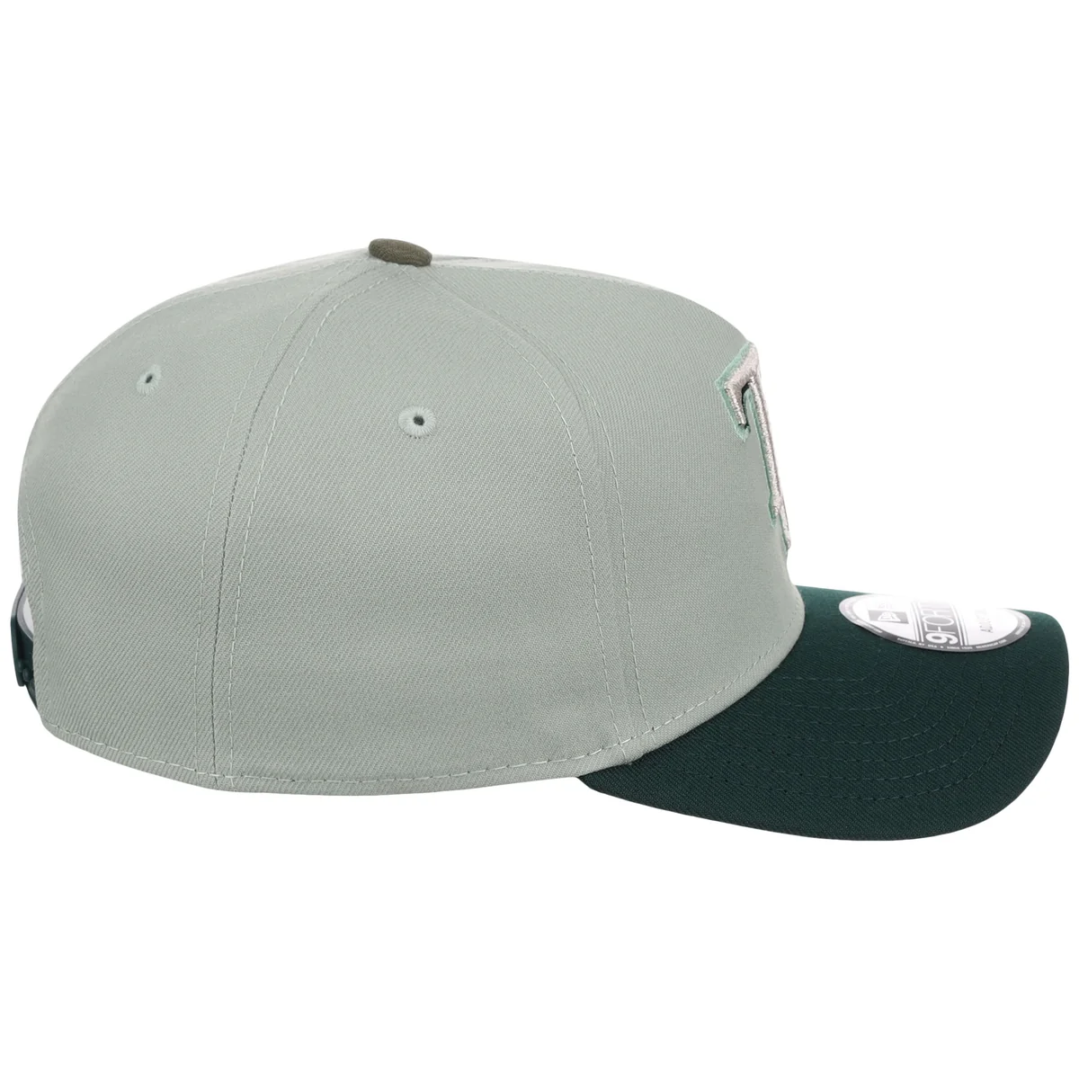Tampa Bay Rays MLB Everest x Dark Green FASHION CORE New Era 9FORTY A-Frame detail view