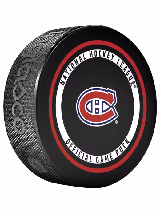 Montreal Canadiens 2026-27 NHL Official Game Puck view 3