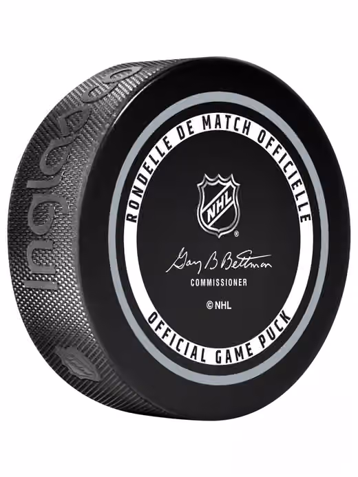 Calgary Flames 2026-27 NHL Official Game Puck view 2